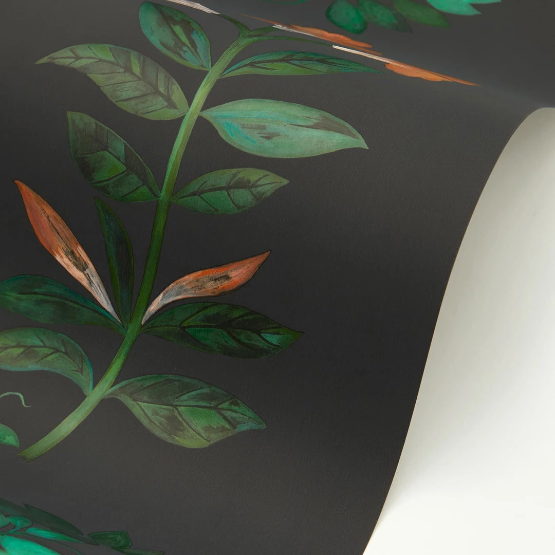 Liberty Fabrics Botanical Stripe Wallpaper, Jade 6 Liberty Fabrics Botanical Stripe Wallpaper, Jade