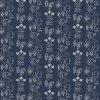 Liberty Fabrics Botanical Stripe Wallpaper, Pewter Blue New