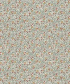 Liberty Fabrics Poppy Meadowfield Wallpaper In Lichen
