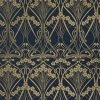 Liberty Fabrics Lanthe Mono Wallpaper In Lapis New