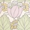 Liberty Fabrics New Regency Tulip Wallpaper In Lichen