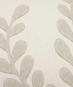 Liberty Fabrics Paisley Fern Wallpaper In Pewter White New