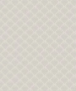 Liberty Fabrics Paisley Fern Wallpaper In Pewter White New