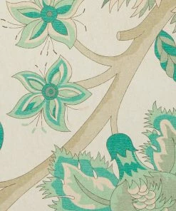 Liberty Fabrics New Palampore Trail Wallpaper In Jade