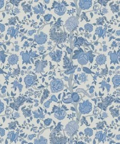 Liberty Fabrics Palampore Trail Wallpaper In Lapis New