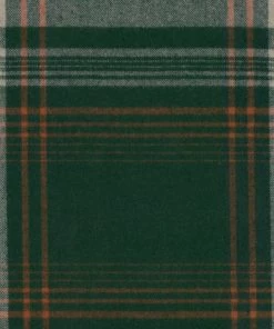 Mind The Gap New Woodstock Fabrics, Monterey Plaid Green Woven