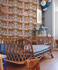 Annika Reed Studio New Tiger Tiger Wallpaper - Morganite