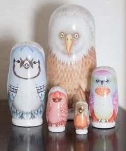 Marmalade Lion North American Birds Babushka Dolls Gifts Galore