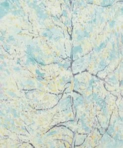 BN Van Gogh Wallpaper Spring Bloom - Soft Blue
