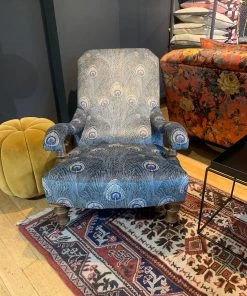 Liberty Fabrics New Hera Feather Vintage Velvet, Dragonfly