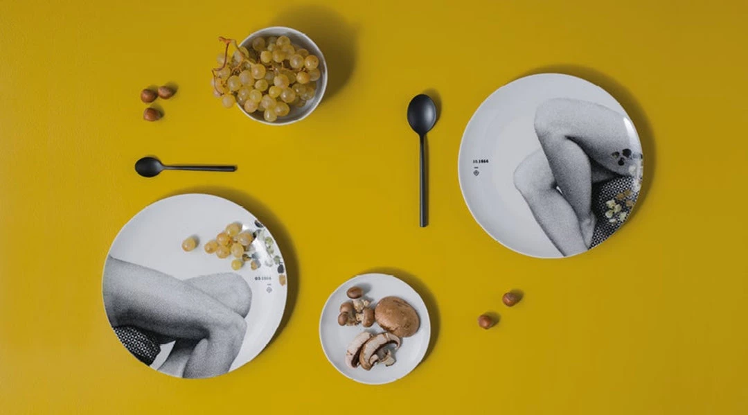 Les Jardins Royaux Ibride Porcelain Parnasse Automne Set Of 2 3 Les Jardins Royaux Ibride Porcelain Parnasse Automne Set Of 2