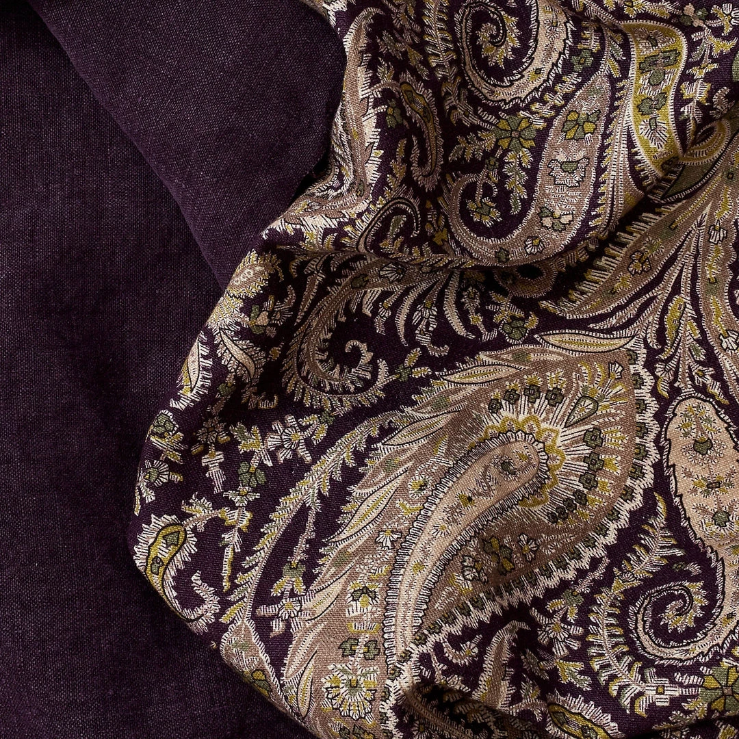 Liberty Fabrics New Felix Raison Emberton Linen, Lichen Dark 11 Liberty Fabrics New Felix Raison Emberton Linen, Lichen Dark