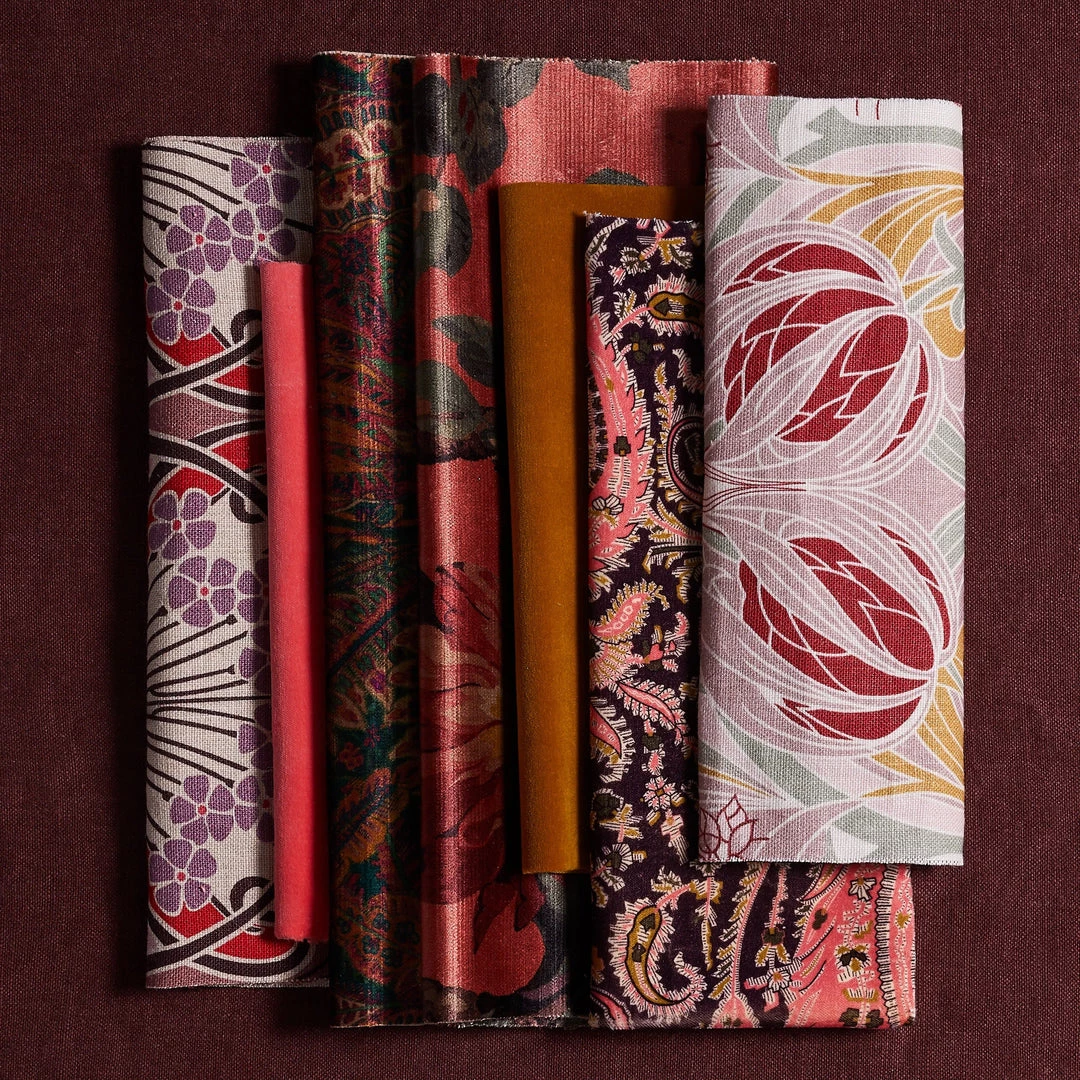 Liberty Fabrics New Felix Raison Cotton Velvet, Jade 17 Liberty Fabrics New Felix Raison Cotton Velvet, Jade