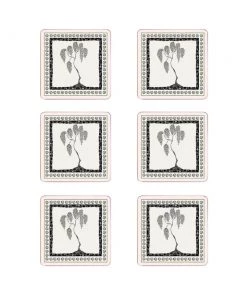 New Bell Hutley Coasters Set Of Six - Baby Willow