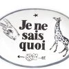 My Gifts Trade Je Ne Sais Quois Occasional Plate