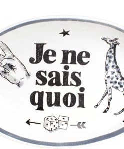 My Gifts Trade Je Ne Sais Quois Occasional Plate