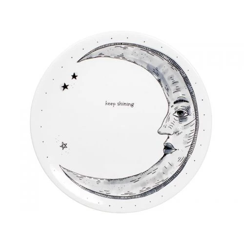 My Gifts Trade Keep Shining Moon Occasional Plate New 3 My Gifts Trade Keep Shining Moon Occasional Plate New