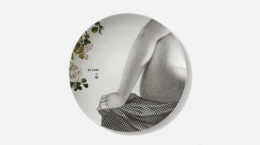 Les Jardins Royaux Ibride Porcelain Parnasse Eté Set Of 2 5 Les Jardins Royaux Ibride Porcelain Parnasse Eté Set Of 2