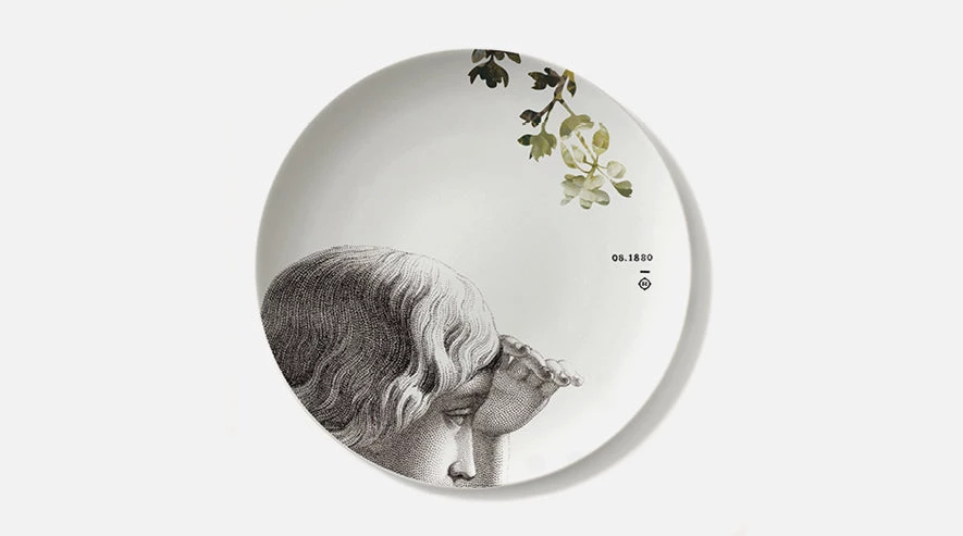 Les Jardins Royaux Ibride Porcelain Parnasse Eté Set Of 2 6 Les Jardins Royaux Ibride Porcelain Parnasse Eté Set Of 2