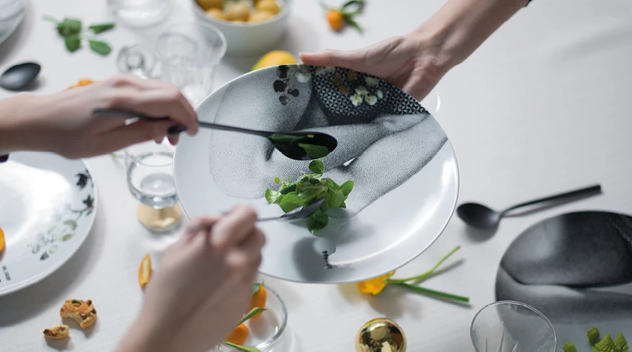 Les Jardins Royaux Ibride Porcelain Parnasse Automne Set Of 2 7 Les Jardins Royaux Ibride Porcelain Parnasse Automne Set Of 2