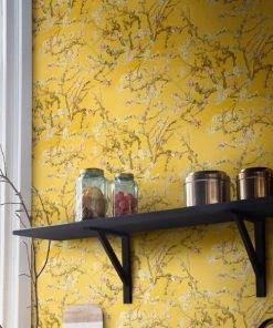 BN Van Gogh Wallpaper - Almond Blossom Sunrise Yellow
