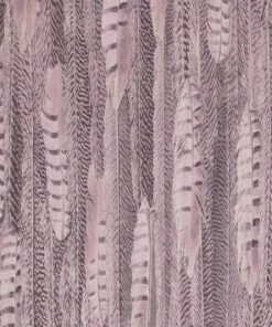 BN Wallpaper & Paint Curious Collection Wallpaper - Feathered Veil Light Tones