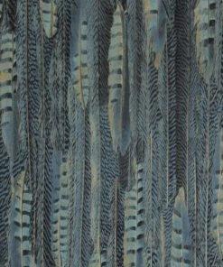 BN Wallpaper & Paint Curious Collection Wallpaper - Feathered Veil Dark Tones