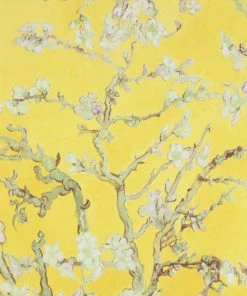 BN Van Gogh Wallpaper - Almond Blossom Sunrise Yellow