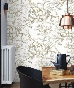 BN Van Gogh Wallpaper - Almond Blossom Snow White 17 BN Van Gogh Wallpaper - Almond Blossom Snow White