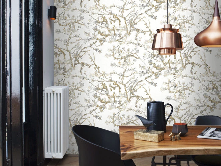 BN Van Gogh Wallpaper - Almond Blossom Snow White 4 BN Van Gogh Wallpaper - Almond Blossom Snow White