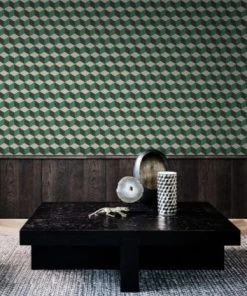 BN Building Blocks Wallpaper Green Memphis To Miami