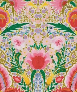 Mind The Gap Woodstock Collection, Susie Q Anthracite Wallpaper