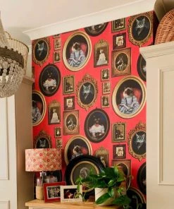 The Graduate Collection Les Jardins Royaux Cavalcade Of Cats Wallpaper