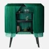 Bohemian Dream Alpaga Luxury Bar Cabinet Malachite Ibride