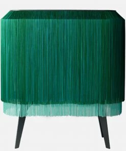 Bohemian Dream Alpaga Luxury Bar Cabinet Malachite Ibride