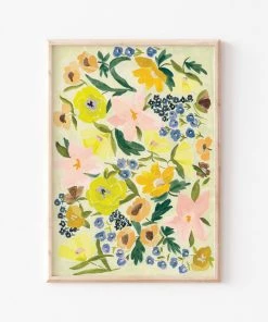 Candice Gray A3 Acid Floral Print