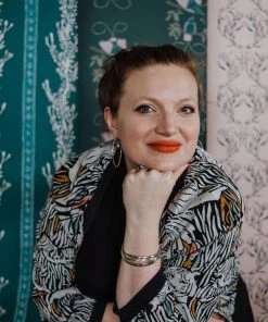 Annika Reed Studio New Tiger Tiger Wallpaper - Morganite