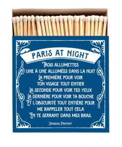 Archivist Gallery Paris At Night Luxury Match Box Square