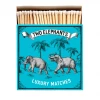 Archivist Gallery Blue Skies Ahead Two Elephants Match Box Square