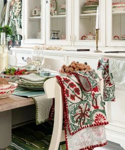 Mind The Gap Heirloom Napkins, Set Of Two