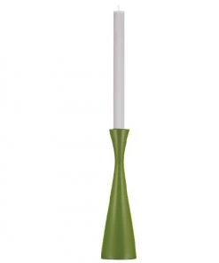 British Colour Standard New Wooden Candle Holder Tall - Olive Green 11 British Colour Standard New Wooden Candle Holder Tall - Olive Green