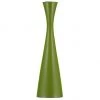 British Colour Standard New Wooden Candle Holder Tall - Olive Green
