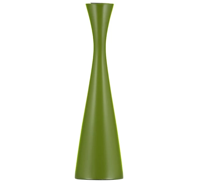 British Colour Standard New Wooden Candle Holder Tall - Olive Green 3 British Colour Standard New Wooden Candle Holder Tall - Olive Green