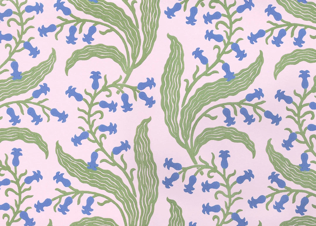 Ellen Merchant Bluebells Wallpaper In Macaron New 6 Ellen Merchant Bluebells Wallpaper In Macaron New