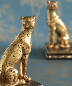 Thedesignyarduk Cheetah Bookends
