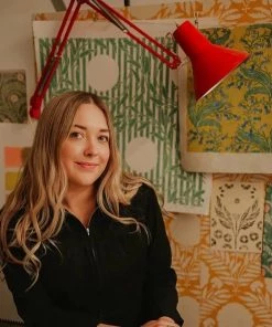 New Ellen Merchant - Bluebells Wallpaper In Chalk