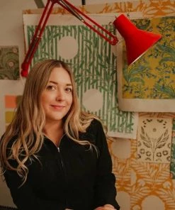 New Ellen Merchant Bluebells Wallpaper In Butter