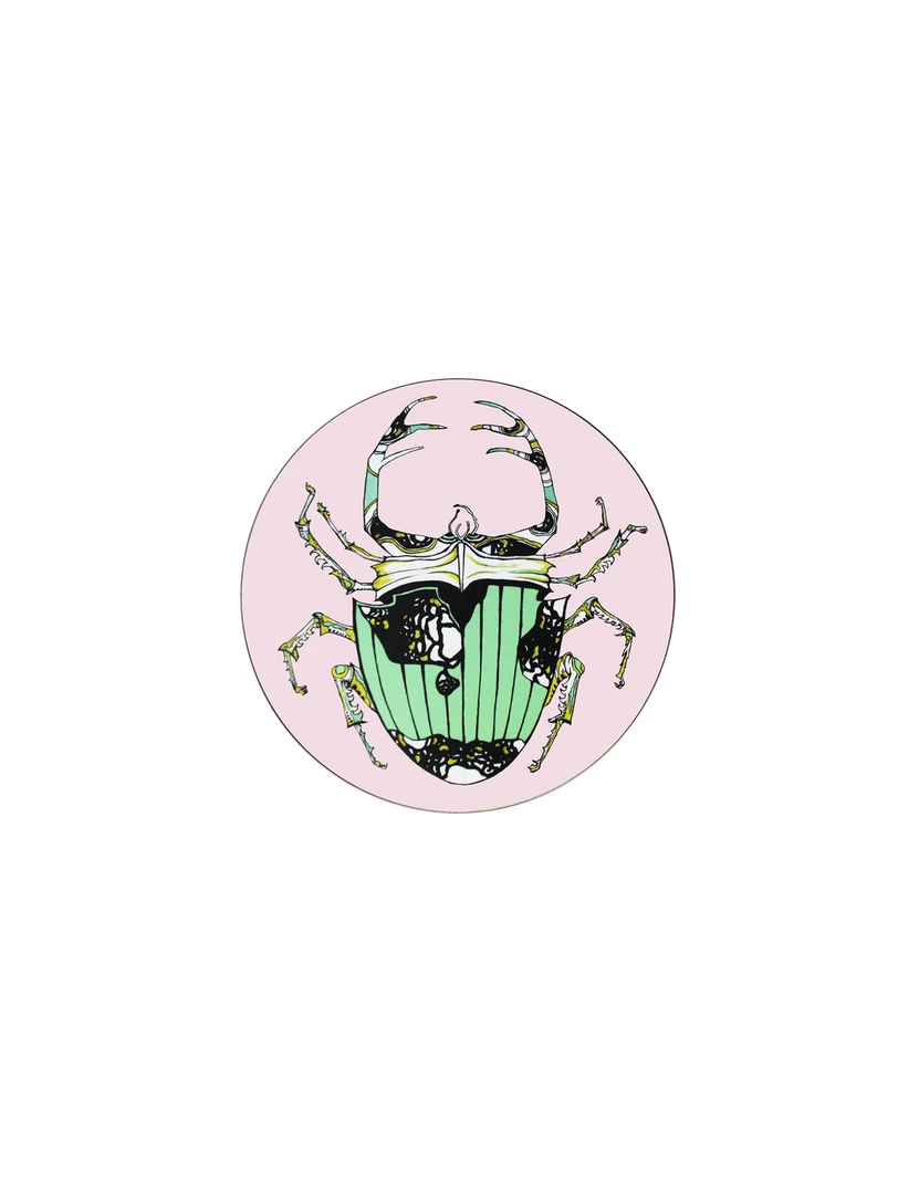 Bell Hutley Coasters Set Of Six - Tiger Lilly New 5 Bell Hutley Coasters Set Of Six - Tiger Lilly New