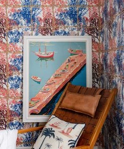 Mind The Gap Blue Skies Ahead Corallia Dark Wallpaper