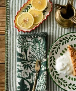 Mind The Gap Folk Couture The Enchanted Woodland Napkins, Set Of Two